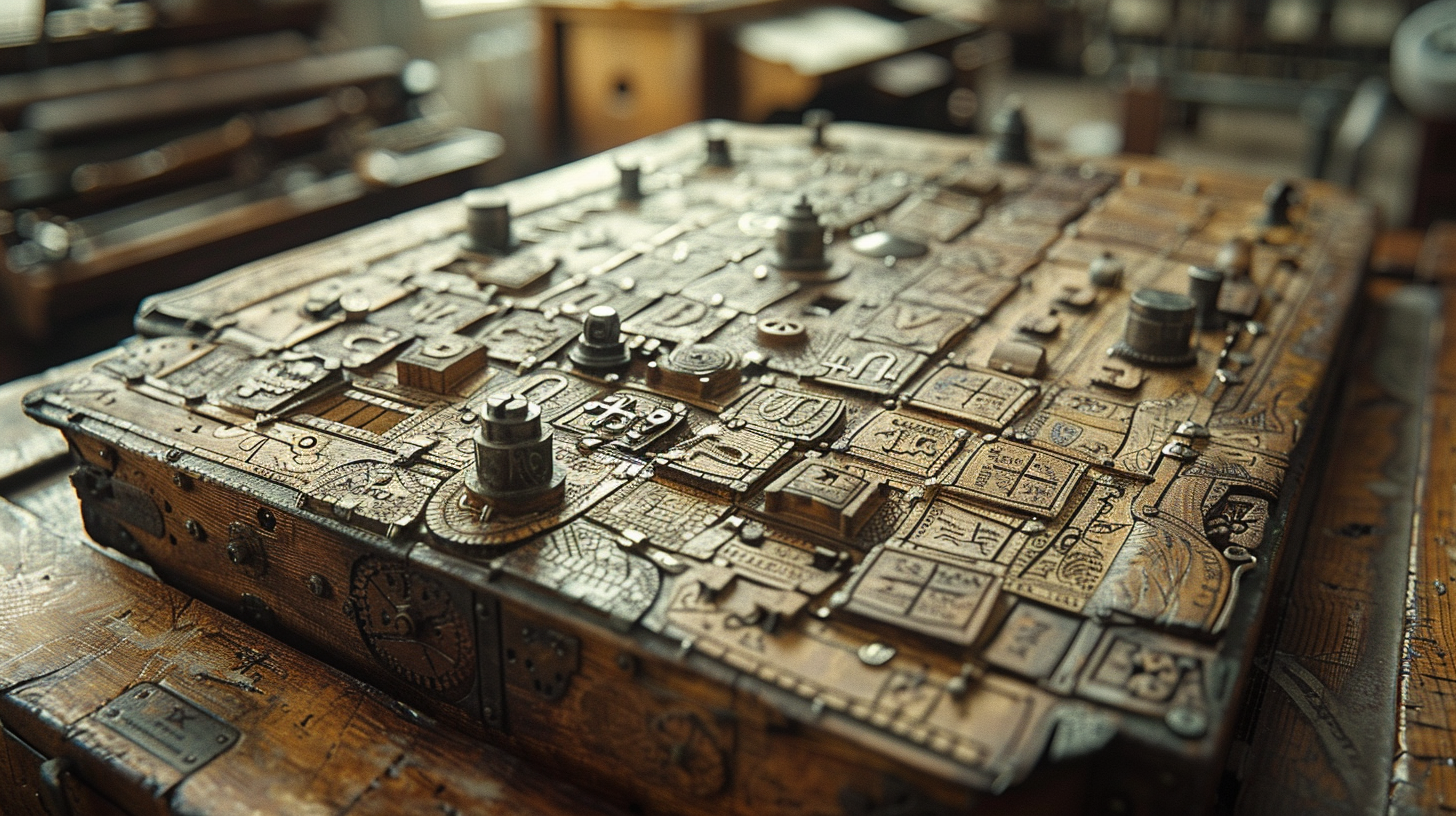 Historical typography innovations
